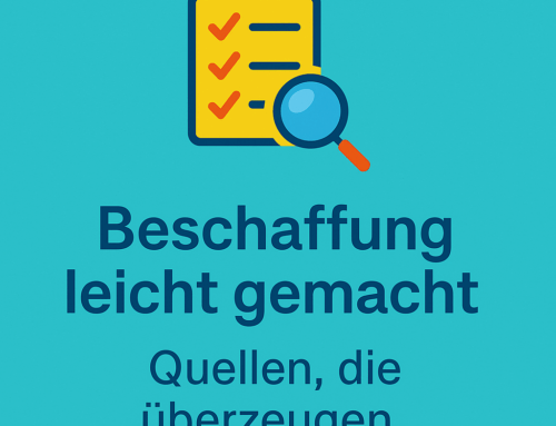 Beschaffung leicht gemacht – Quellen, die überzeugen.